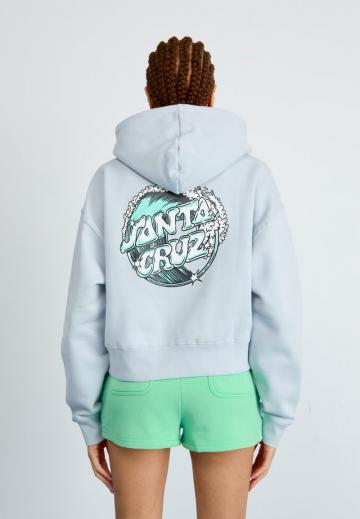 Пуловер с капюшоном