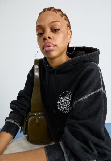 Пуловер с капюшоном