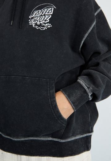 Пуловер с капюшоном