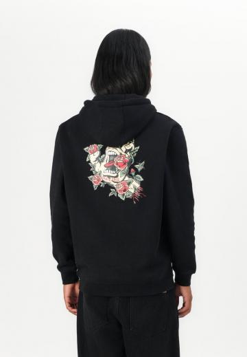 Пуловер с капюшоном