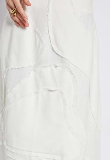 Юбка с воланами