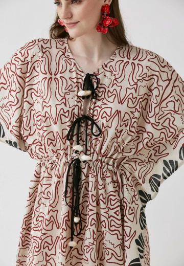 Пляжное платье