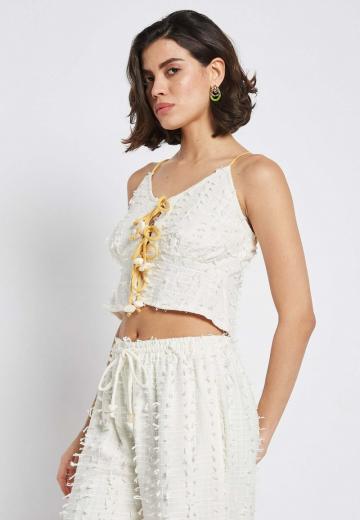 Топ на бретельках