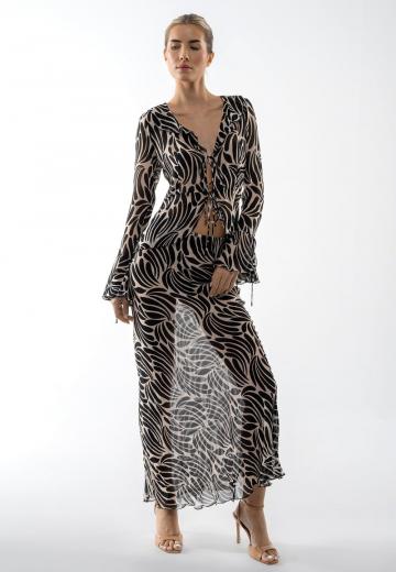 Шифоновая блузка