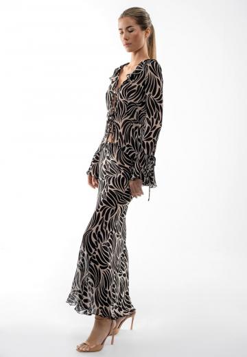 Шифоновая блузка