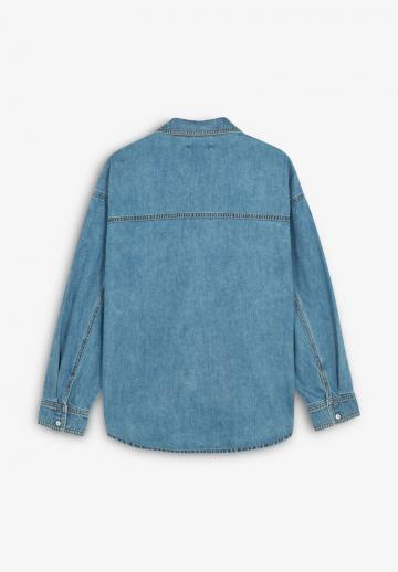 Джинсовая блузка