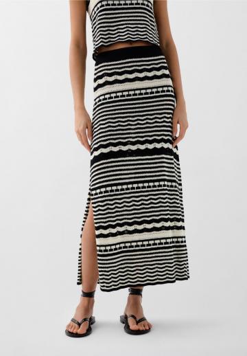Вязаная юбка