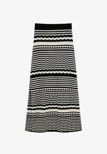 Вязаная юбка