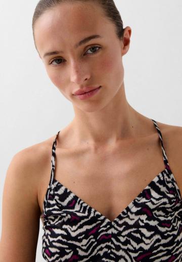 Топ на бретельках