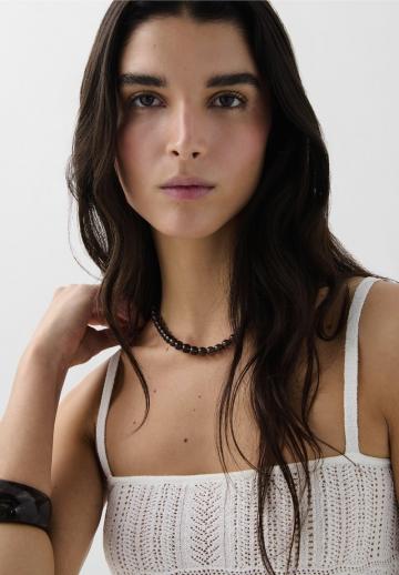 Топ на бретельках