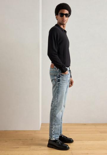 Прямые джинсы