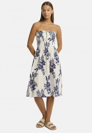 Платье без бретелек