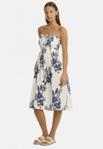 Платье без бретелек