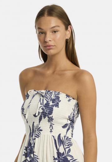 Платье без бретелек