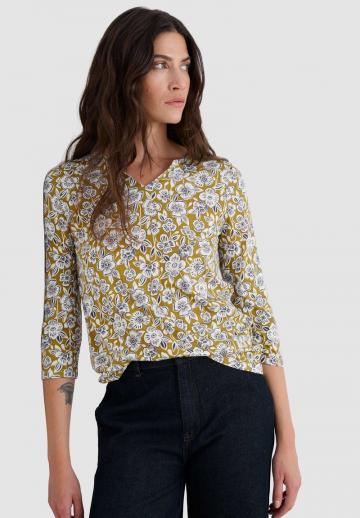 Майка с рукавом три четверти