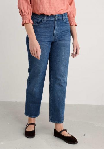 Прямые джинсы