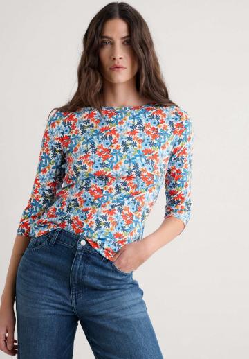 Майка с рукавом три четверти