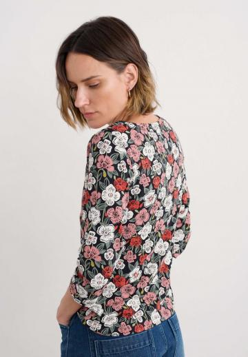 Майка с рукавом три четверти