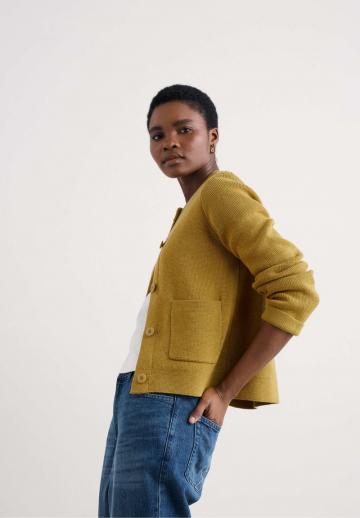 Вязаная кофта