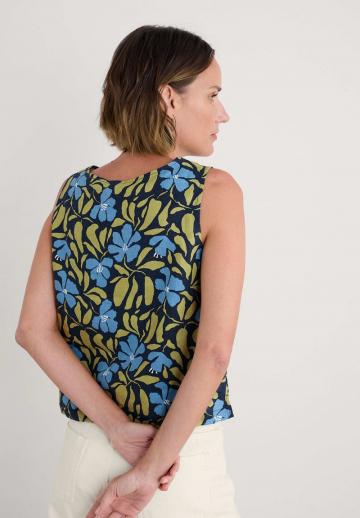 Блузка без рукавов