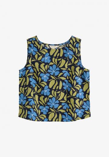 Блузка без рукавов