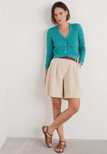 Жаккардовая вязаная кофта