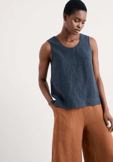 Блузка без рукавов