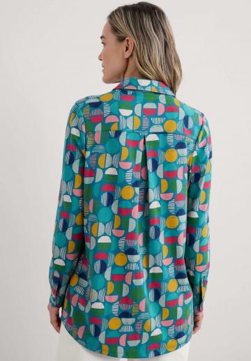 Длинная блузка