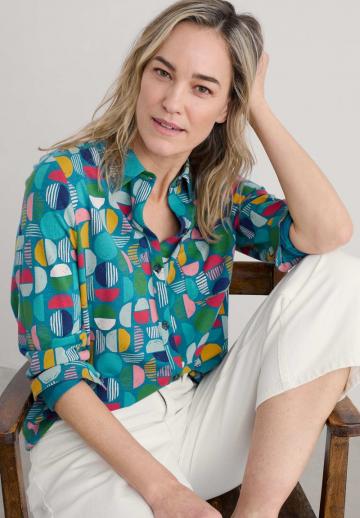 Длинная блузка