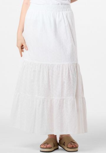 Юбка с воланами