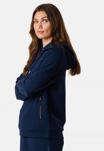 Пуловер с капюшоном