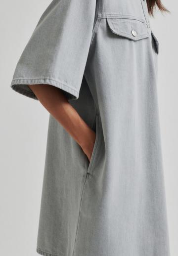 Джинсовое платье