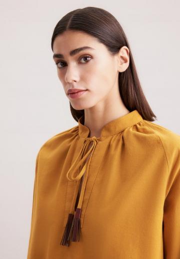 Длинная блузка