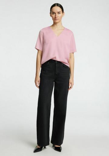 Атласная блузка