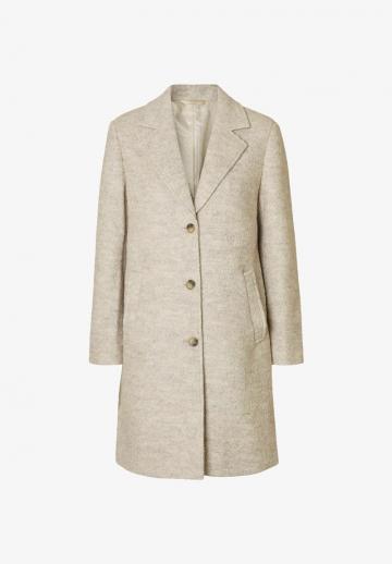 Шерстяное пальто