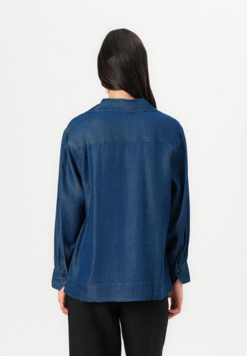 Джинсовая блузка