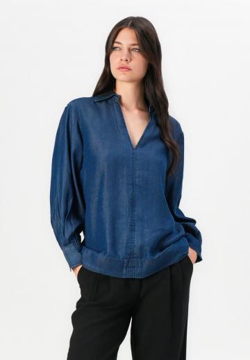 Джинсовая блузка