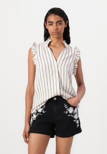 Джинсовая блузка