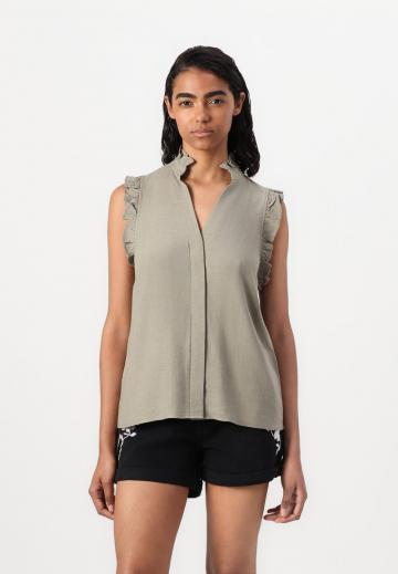 Джинсовая блузка