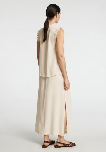 Джинсовая блузка