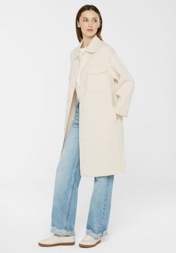 Шерстяное пальто