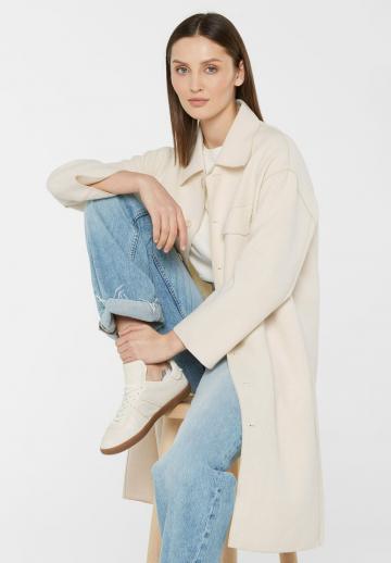 Шерстяное пальто