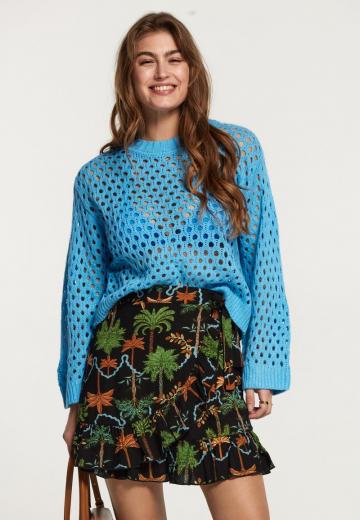 Юбка с воланами