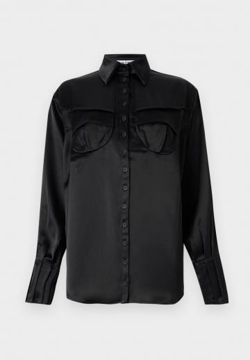 Атласная блузка