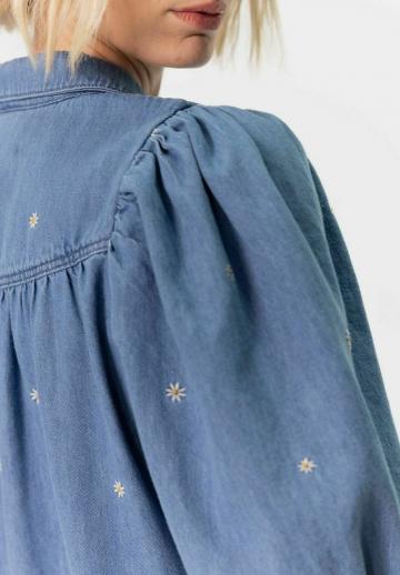 Джинсовое платье