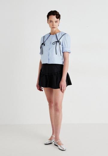 Юбка с воланами