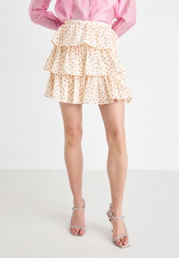 Юбка с воланами