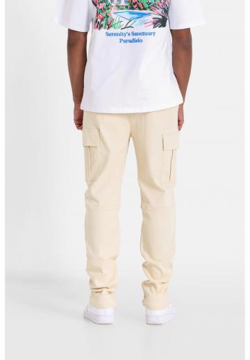 Брюки с накладными карманами