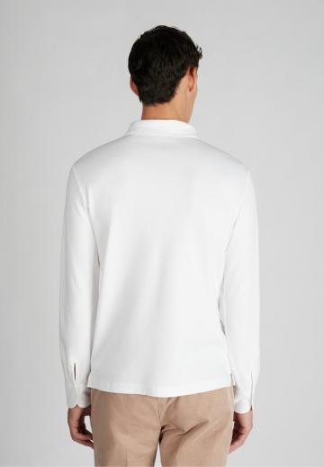 Поло с длинным рукавом