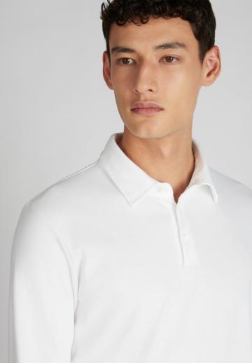 Поло с длинным рукавом